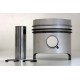 Piston with rings for Fiat 1.9 D 