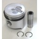 Piston with rings for Suzuki 1.9 D 