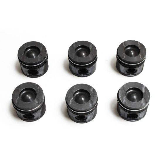 Set of Pistons for Peugeot 407 & 607 2.7 HDi V6 - DT17TED4 & UHZ