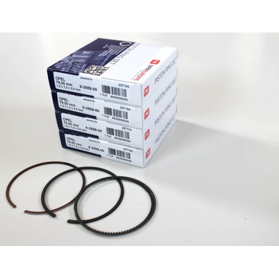 Piston Rings for Opel Astra, Meriva, Vectra & Zafira 1.6 16v | Z16XE1 & Z16XEP