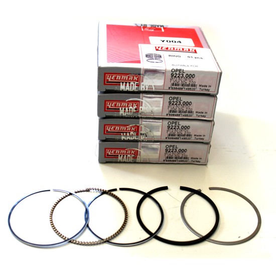 Set of Piston Rings for Vauxhall Agila & Corsa 1.2 16v X12XE & Z12XE