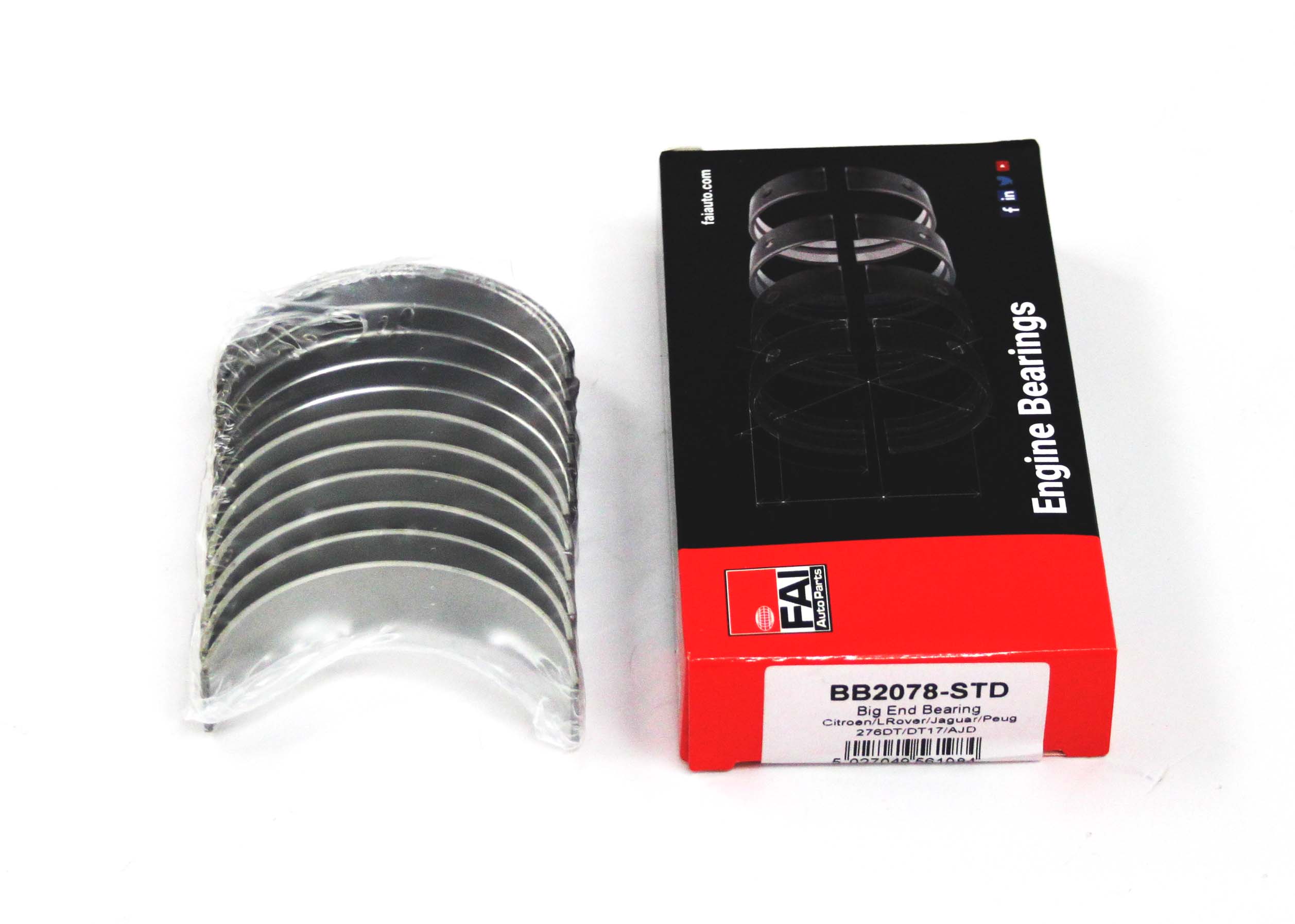FAI BB2078-STD Conrod Big End Bearings – 12-Pack For Land Rover 2.7 & 3.0 TDV6/SDV6
