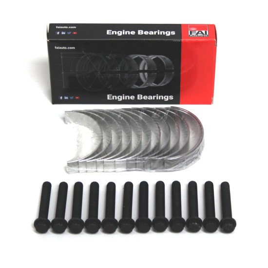 Conrod Bearings & Bolts for Jaguar XJ, XF, S-Type & F-Type 2.7 & 3.0 D V6 -306DT - AJD, AJV6D