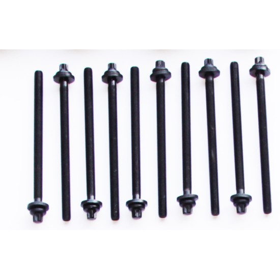 Cylinder Head Bolts for Chevrolet 1.4, 1.6, 1.8 Petrol 