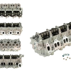 Complete Cylinder Head for Mazda B-Series, Bongo, MPV 2.5 D - WLT