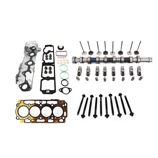 Camshaft Kit & Head Gasket Set with Bolts to fit Ford 1.6 8v TDCi DV6