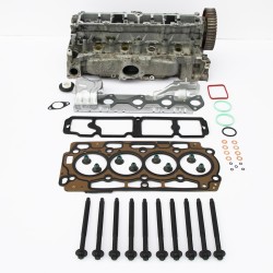 Reconditioned Cylinder Head with Gasket Set & Head Bolts for Peugeot 1.6 HDi 8v DV6