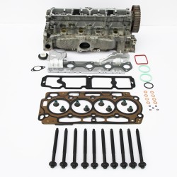 Reconditioned Cylinder Head with Gasket Set & Head Bolts for Mazda 2, 3 & 5 1.6 MZR-CD 8v DV6