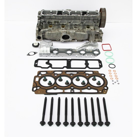 Reconditioned Cylinder Head with Gasket Set & Head Bolts for Ford 1.6 TDCi 8v DV6