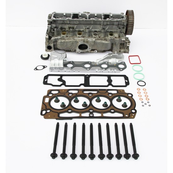 Reconditioned Cylinder Head with Gasket Set & Head Bolts for Mazda 2, 3 & 5 1.6 MZR-CD 8v DV6