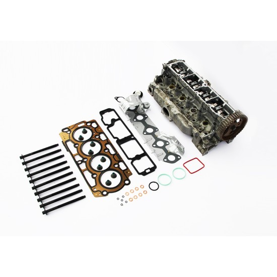 Reconditioned Cylinder Head with Gasket Set & Head Bolts for Mazda 2, 3 & 5 1.6 MZR-CD 8v DV6