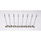 Vauxhall 1.6 & 1.8 16v A16, A18, Z16 & Z18 Set of 8 Exhaust Valves