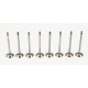 Set of 8 Exhaust Valves for Seat 1.8, 2.0 Petrol 