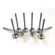 Set of 8 Exhaust Valves for Vaauxhall Vivaro 2.0 16v Petrol F4R