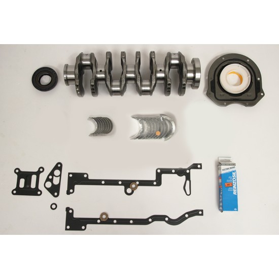 Crankshaft Kit with Main & Conrod bearings & Bottom End Gaskets to fit Ford Transit 2.4 TDCi