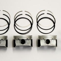 Set of 3 Pistons with Rings.50mm oversize for Ford 1.0 12v Ecoboost