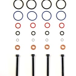 4 x Injector Seals & 4 Bolts For VW Volkswagen 1.9 & 2.0 TDi