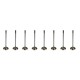 Set of 8 Inlet Valves for Fiat Scudo & Ulysse 2.0 JTD 16v DW10ATED4 / DW10UTED4