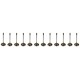 Set of 12 Inlet Valves for Audi A4 & A6 3.2 24v FSi AUK