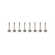 Set of 8 Inlet Valves for Seat Altea, Leon & Toledo 2.0 16v TDi - AZV & BKD