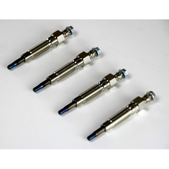 Set of 4 Glow Plugs for Mitsubishi 2.0 & 2.5 TD 4D56 & 4D68