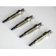 Set of 4 Glow Plugs for Hyundai Galloper, H-1 & Terracan 2.5 TD & 2.9 CRDi