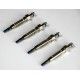 Set of 4 Glow Plugs for Mitsubishi L200 2.5 TD 4D56T