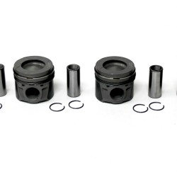 Set of 4 Pistons 0.50mm Oversized for Peugeot 407, 607 & 807 2.2 HDi -4HP, 4HR, 4HT - DW12BTED4