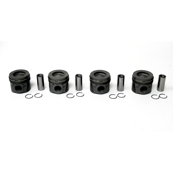 Set of 4 Pistons for Land Rover Freelander 2.2 TD4 / eD4