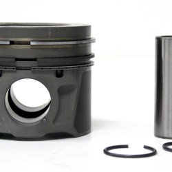 Piston with rings for Fiat Ulysse 2.2 D Multijet - 4HT - DW12BTED4