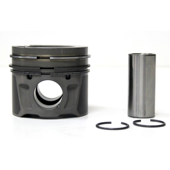 Piston with rings for Fiat Ulysse 2.2 D Multijet - 4HT - DW12BTED4