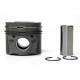 Piston with rings For Citroen C5, C6, C8 2.2 HDi - 4HP, 4HR, 4HT - DW12BTED4