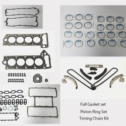 Full Gasket Set, Piston Rings & Timing Chain Kit for Jaguar 5.0 Petrol