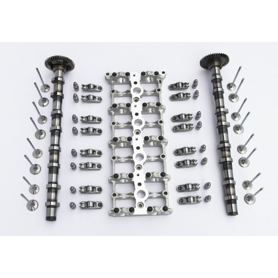 Ladder Rack, 2x Camshafts, Rocker Arms, Hydraulic Lifters & Valves for BMW 2.0 Diesel 