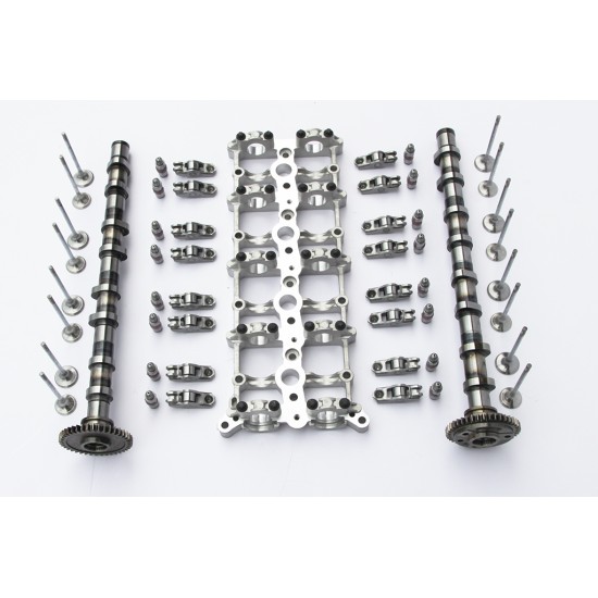 Ladder Rack, 2x Camshafts, Rocker Arms, Hydraulic Lifters & Valves for BMW 2.0 Diesel 