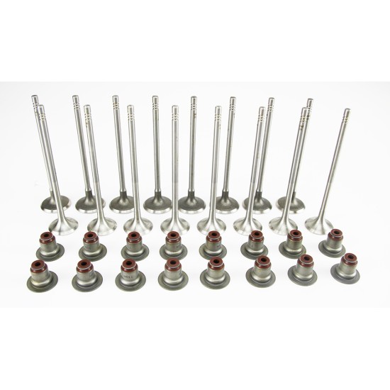 Set of Inlet & Exhaust Valves with Stem Seals for DS DS3, DS4, DS5 1.6 16v THP - 5GZ EP6FDT