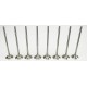 Set of 8 Exhaust Valves for Citroen Berlingo, C4, C5, DS3, DS4, DS5 1.6 16v THP / VTi EP6