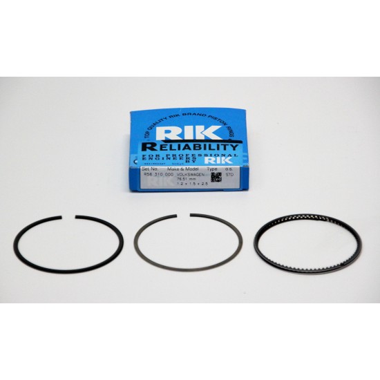 Piston Ring Set for Volkswagen 1.4, 1.6 Petrol 