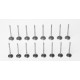 Set of 16 Engine Valves for Ford Kuga, Mondeo, Focus, Galaxy, S-Max, Transit & Tourneo 2.0 EcoBlue