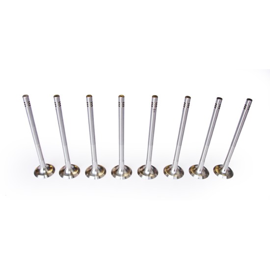 Set of 8 Exhaust Valves for Vauxhall Vivaro & Movano 2.0 & 2.3 CDTi M9R & M9T