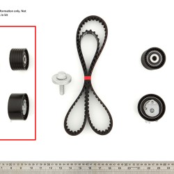 Timing Belt Kit for Renault 1.4 & 1.6 16v K4J & K4M