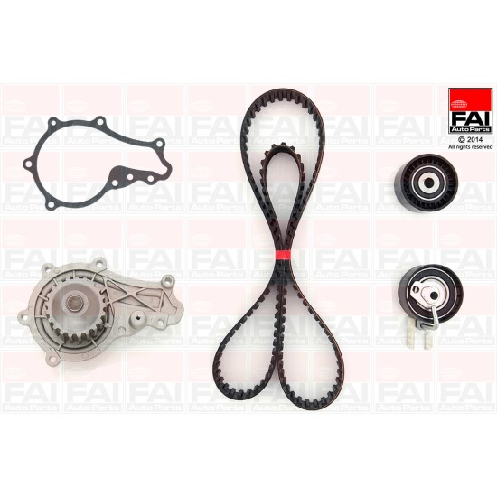 Timing Belt Kit & Water Pump for Ford Fiesta & Fusion 1.4 8v TDCi F6JA & F6JB