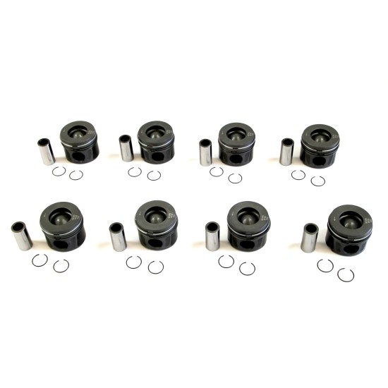 Range Rover 4.4 SDV8 & TDV8 Set of 8 Pistons +0.50mm with Rings 