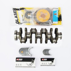 Crankshaft Kit with Main & Conrod bearings & Bottom End Gaskets for Ford 2.2 TDCi