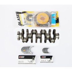 Crankshaft Kit with Main & Conrod bearings & Bottom End Gaskets for Ford 2.2 TDCi